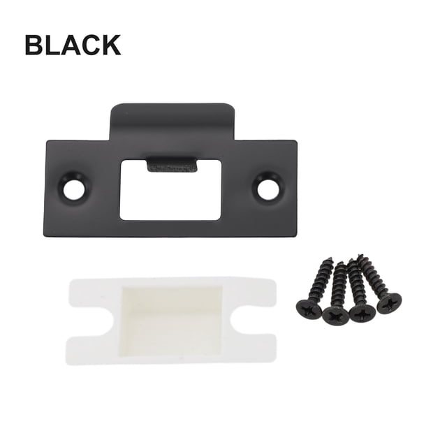 Door Reinforcement Plate with Screws Garage Deadbolt Cover Deadbolt Cover Plate
