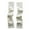 White, variant on Audhol Gloves Mittens Winter Warm Knitted Wool Gloves Autumn Winter New Open Fingered Screen Warm Solid Color Long Sleeved Gloves Warm Touchscreen Gloves for Cold Weather Black One Size