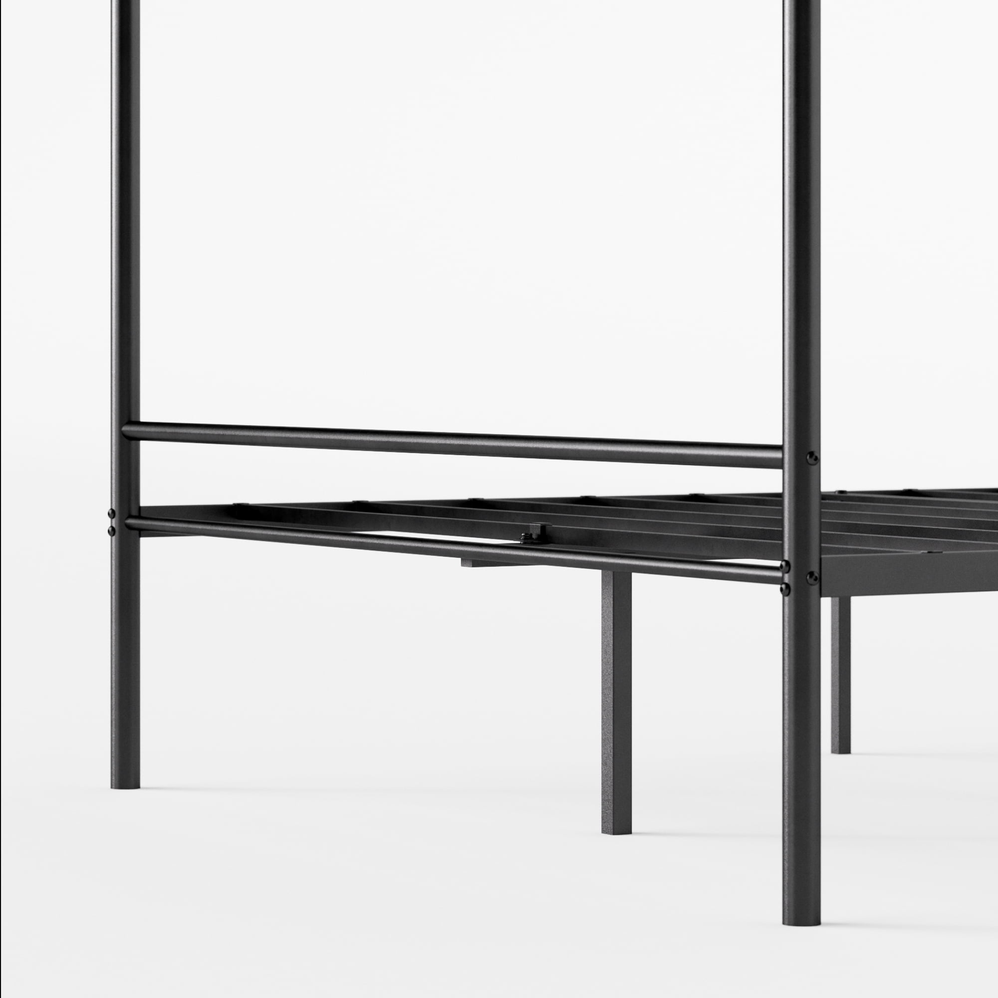 Zinus Seguro 72" Canopy Metal Platform Bed Frame, Full