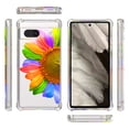 thumbnail image 6 of CoverON Phone Design For Google Pixel 7a Case, Clear Flexible Soft Rubber Slim TPU Cover, SunFlower, 6 of 8