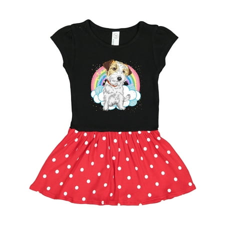 

Inktastic Jack Russell Terrier Cute Dog Gift Toddler Girl Dress