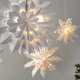 thumbnail image 5 of Linterna de Papel con Forma de Estrella LED Ecológica: Luces de Hadas para Decoración Navideña, Decoración de Escaparates, Colgante A, 5 of 5