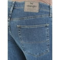 thumbnail image 4 of Wrangler Authentics Men's Regular Fit Comfort Flex Waist Jean, Blue Ocean, 33W x 30L, 4 of 5