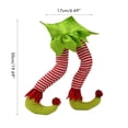 thumbnail image 4 of Elfo De Navidad Piernas Rellenas Decoraciones De Adorno De árbol Pegado Elfo De Navidad Piernas Rellenas Decoraciones De Adorno De árbol Pegado Adorno De Fiesta De Vacaciones De, 4 of 7