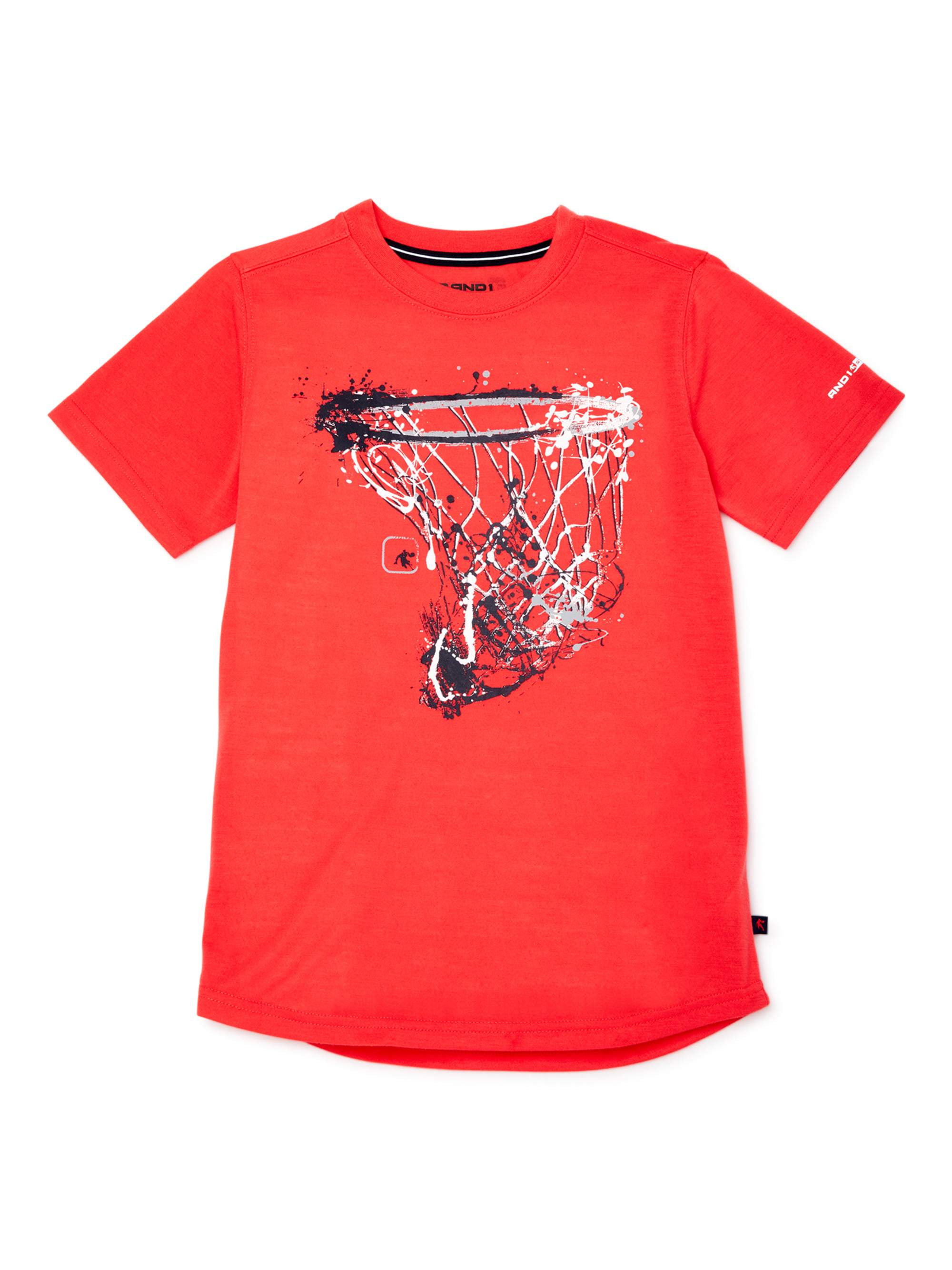 AND1 Graphic Game Changer Basketball TShirt, Little Boys & Big Boys