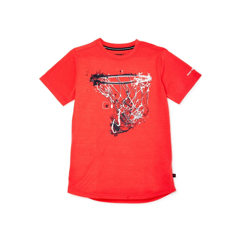 AND1 AND1 Graphic Game Changer Basketball TShirt, Little Boys & Big