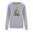 thumbnail image 6 of Christmas Sweatshirts for Womens Christmas Clothing Loose Plus Size Blouses Tops Fashion Cute Xmas Tree Printed Shirts Pullover Winter Long Sleeve Crewneck Sweaters, 6 of 6