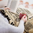 thumbnail image 4 of Yibo Happy 50th Birthday Gifts Blanket Flannel Soft and Comfortable Anti-static Bed Sofa Blanket, 4 of 7