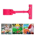 thumbnail image 6 of KHBUAB 8Pcs T-shaped Sign Clips for Retail Display Clamping Advertising Papers 17X8.5cm, 6 of 8