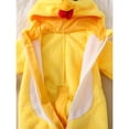 thumbnail image 6 of Baby Girl Chicken Animal Unisex Long Sleeve Hooded Zipper Jumpsuit Kids Boy Dress up Clothes for Play Girl Halloween 3-6 Months, 6 of 6