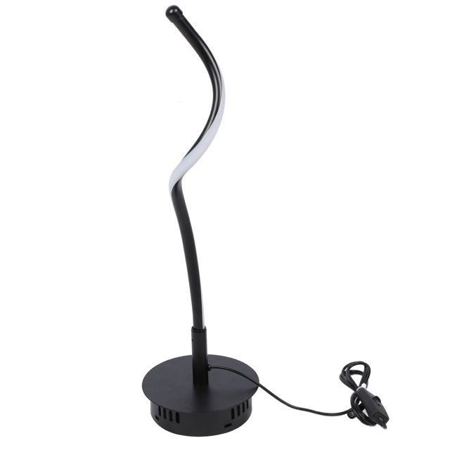 Lámpara de pastel en espiral con control remoto, 28 W, brillo, temperatura de color, lámpara de pastel moderna led ajustable, lámpara de pastel para dormitorio para dormitorio,