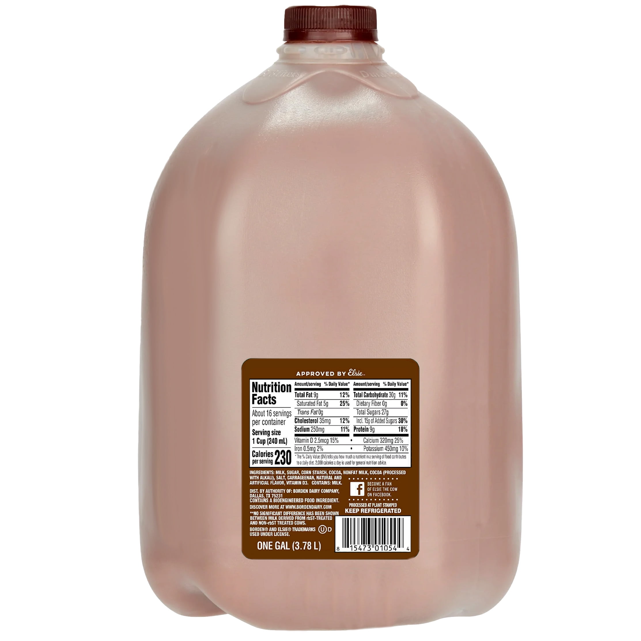 Borden Whole Dutch Chocolate Gallons - Walmart.com