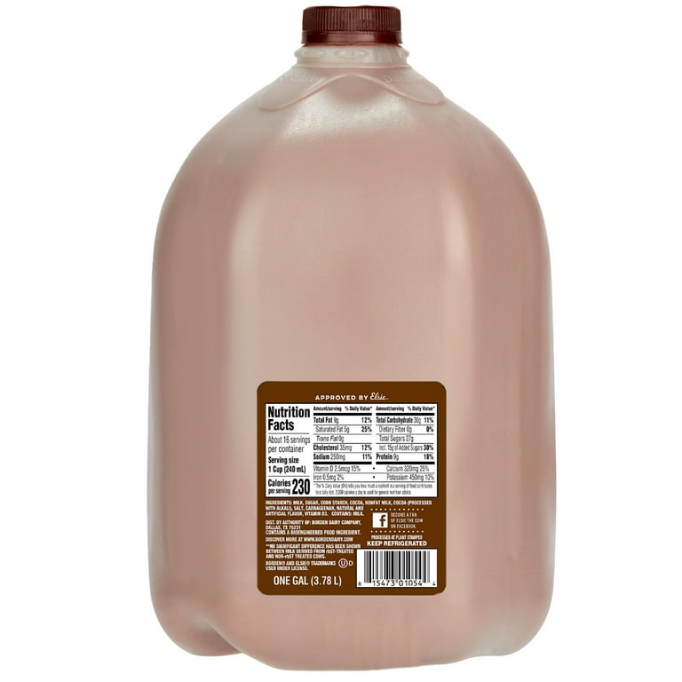 Borden Whole Dutch Chocolate Gallons - Walmart.com