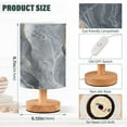 thumbnail image 3 of Grey Gardient Marble Table Lamp with USB Port LED Warm Light Lamp Night Light Home Decor, 3 of 7
