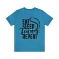 thumbnail image 2 of Tennis Shirt for Women Eat Sleep Tennis Repeat Unisex Bella Canvas Premium, 2 of 12