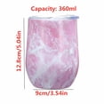 thumbnail image 3 of ACDANC Wine Tumbler with Lid,Easy to Clean Insulated Cup,Safe and Eco-Friendly Materials Water Tumbler,I,One Size, 3 of 7