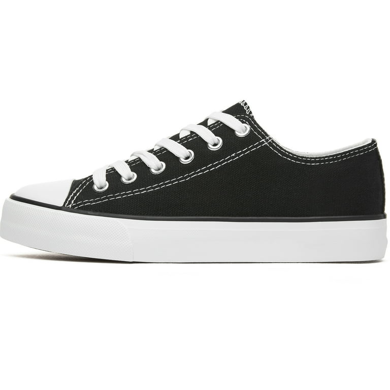 AOMAIS Womens Canvas Fashion Sneakers Classic Low Top Fabric Shoes