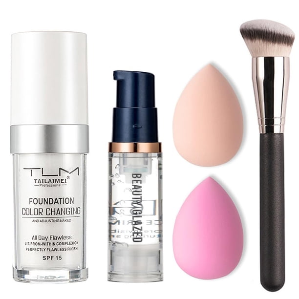 Set de maquillaje BestLand TLM Colour Changing Foundation, 5 unidades