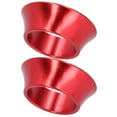 thumbnail image 4 of 2Pcs CNC Aluminium Alloy 15mm Bicycle Taper Washer Bike Front Fork Conical Stem SpacersRed, 4 of 8
