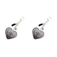thumbnail image 1 of Sonducket Llavero de corazón Llavero multiusos con purpurina Accesorios para mujer Llavero Type1 NO1, 1 of 6