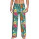 thumbnail image 1 of Fotbe Pineapple Pantalones de Pijama para Hombre, Pantalones de Dormir, Pantalones de Casa con Cintura Ajustable y Bolsillos-Medium, 1 of 6