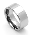 thumbnail image 2 of Men's Tungsten Carbide Wedding Band Ring 9mm Comfort Fit Flat Shiny For Men & Women, 2 of 3