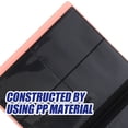 thumbnail image 3 of KONTONTY 1Pcs Card Organiser Collector Card Binder PP Pink 4Grid Design for Friends, 3 of 6