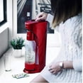 thumbnail image 7 of Drinkmate OmniFizz Sparkling Water and Soda Maker, Carbonates Any Drink, Special Bundle - Includes 60L CO2 Cylinder, Two Carbonation Bottles, and Fizz Infuser (Royal Red), 7 of 7