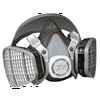 3M Half Facepiece Disposable Respirator Assembly 5301, Organic Vapor, Large