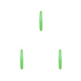 thumbnail image 3 of Pandereta para Niños Toystoory Instrumento de Percusión Mano-ojo Coordinación Juguete Verde, 3 of 6