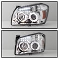 thumbnail image 5 of 2005-2007 Dodge Magnum LED Halo Projector Headlights Lights Lamp Left+Right, 5 of 7