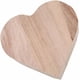 thumbnail image 4 of 2 cajas de madera para anillos, sin terminar, de 3,94 × 3,54 × 1,57 pulgadas, con forma de corazón, para regalo de joyería, con tapa abatible, de madera blanca., 4 of 4