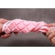 thumbnail image 2 of 25cm 2pcs Ice Molds With Cover Silicone Diy Ice Making Molds Popsicle Ice Cube Trays(pink), 2 of 3