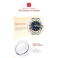 thumbnail image 3 of POEDAGAR New Men's Watch Luxury Waterproof Luminous Quartz Watch Couple Watch Festival, 3 of 6
