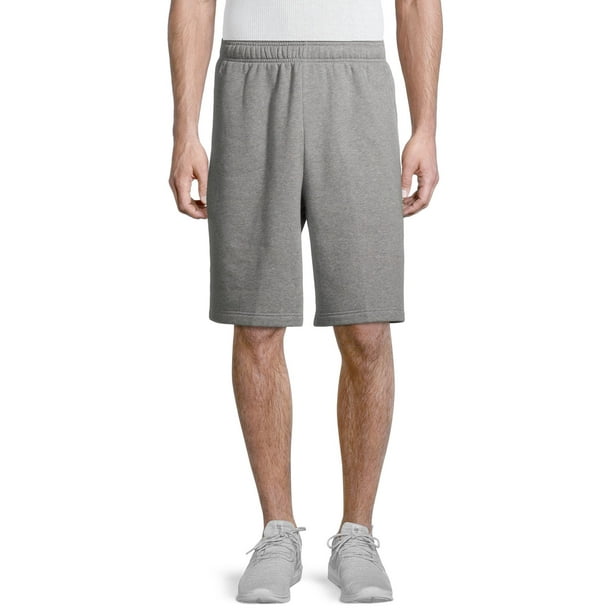 Athletic Works Men's and Big Men's Active Fleece Short, up to Size 5XL ...
