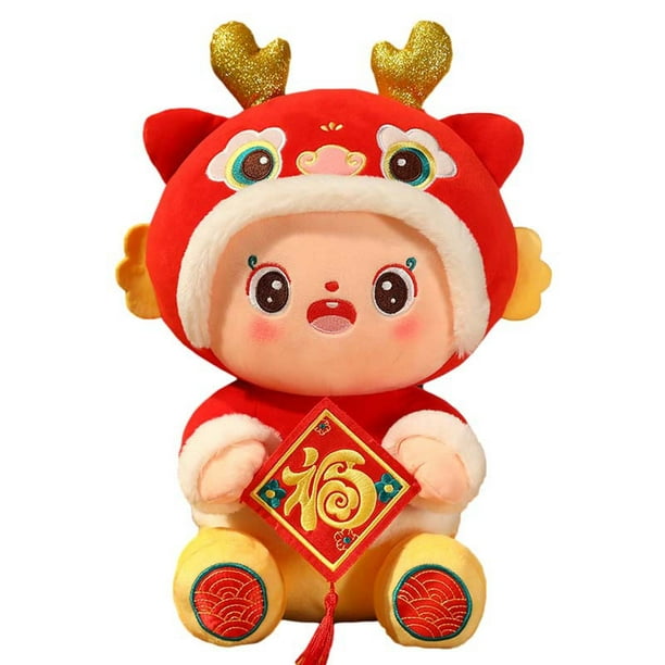 Muñeca del año 2024 Muñeca pequeña Juguete Regalo de Año Nuevo Una muñeca