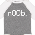 thumbnail image 4 of Inktastic N00b. Boys or Girls Long Sleeve Baby Bodysuit, 4 of 5