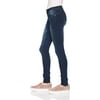 VIP JEANS Skinny Leg Jeans For Teen Girls Mid Rise Slim Fit In 2 Dark Blue Color Options