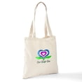 thumbnail image 6 of CafePress - Live Laugh Love Hearts Tote Bag - Unisex Canvas Tote Bag, Beige, 1-Piece, 6 of 6