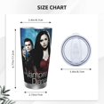 thumbnail image 4 of Vaso de 20 oz de The Vampire Diaries, taza de viaje de café con aislamiento al vacío de acero inoxidable, taza de café, taza de viaje con tapa, taza térmica para exteriores, 4 of 8