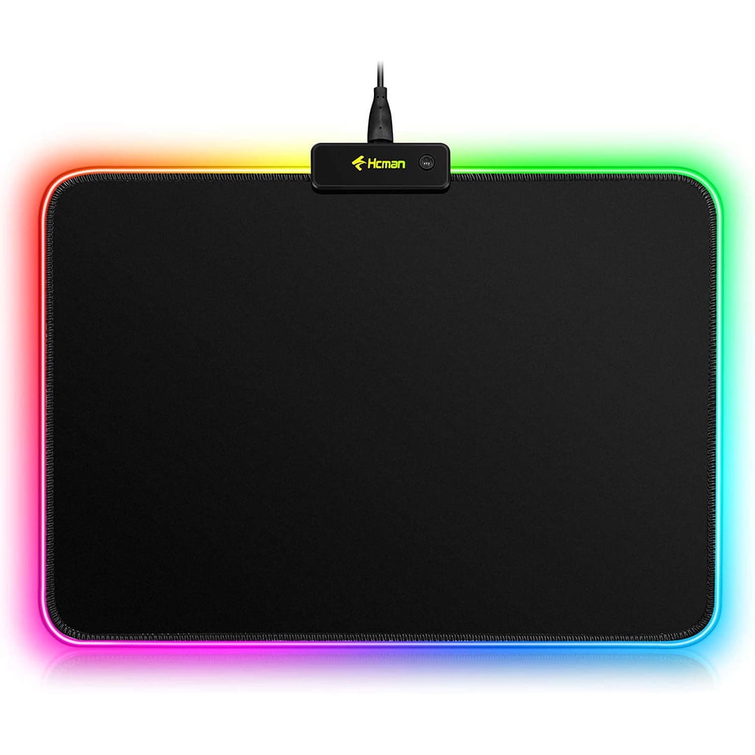 RGB Gaming Mouse Pad Large Mouse Pad Gamer Led Computer Mousepad Big