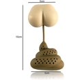 thumbnail image 2 of Filtre à Infusion de Thé en Forme de Chat Diffuseur de Thé en Silicone Amusant pour Thé, Café, Épices de Cuisson, 2 of 4