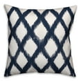 thumbnail image 2 of Creative Products Navy Diamond Pattern 18x18 Spun Poly Pillow, 2 of 2