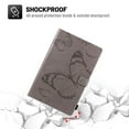thumbnail image 5 of Dteck Folio Case for Lenovo Tab M10 FHD Plus 10.3 inch TB-X606F, Embossed Butterfly PU Leather Folio Stand Case with Card Holders Cover Auto Wake Sleep,Gray, 5 of 5