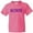 Neon Pink, variant on Baltimore in Purple Text Youth T-Shirt