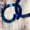 thumbnail image 2 of Maas, Jodi 15x15 White Modern Wood Framed Museum Art Print Titled - Lapis Rings I, 2 of 4