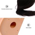 thumbnail image 5 of EXHUMKY Hair Mannequin Practice with High Temperature Fiber for Hair Styling and Training, 5 of 7