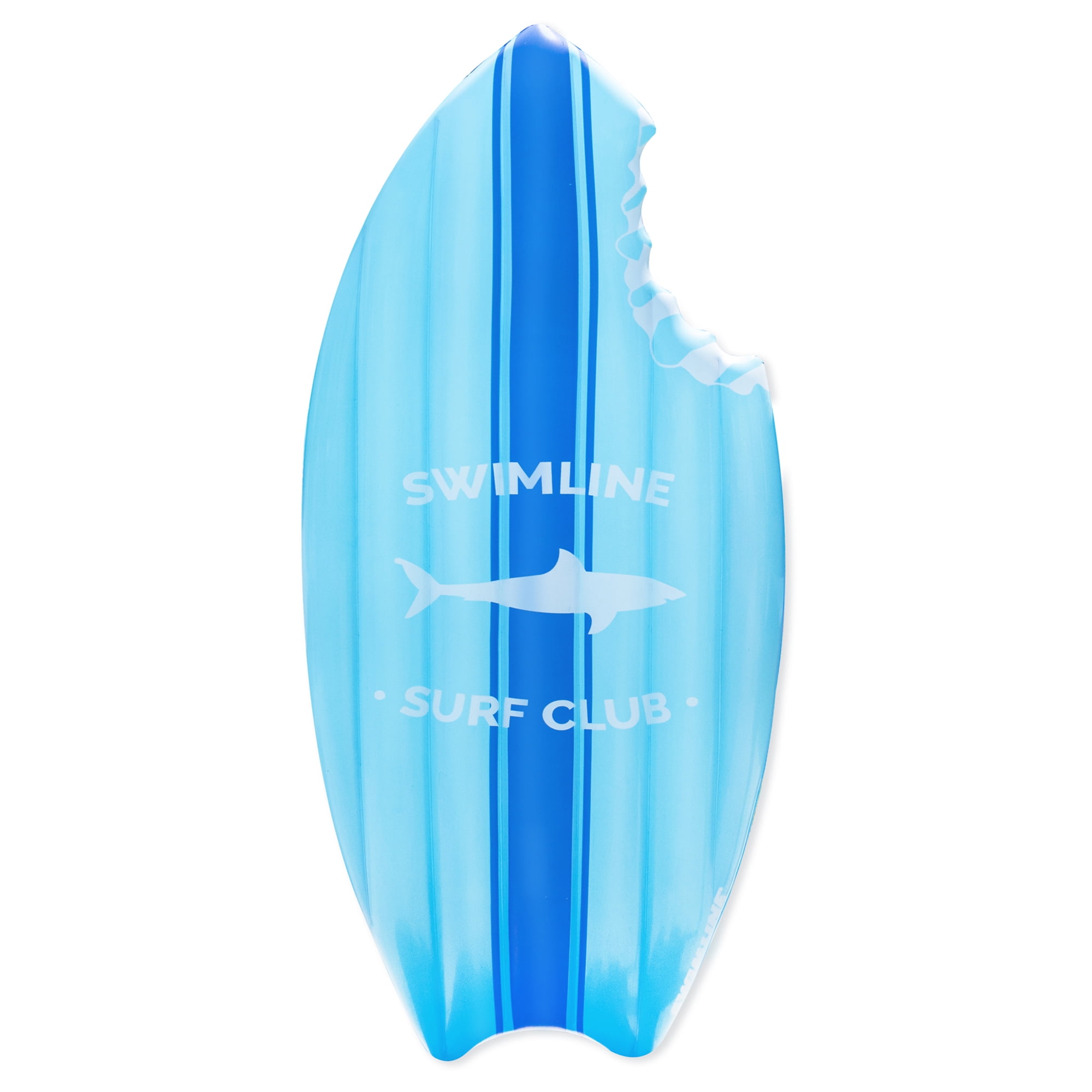Photo 1 of 73 Blue Shark Bite Surfboard Swimming Pool Inflatable Raft