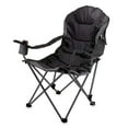 thumbnail image 4 of Picnic Time Reclining Camp Chair with Storage Tote, Navy, 4 of 11