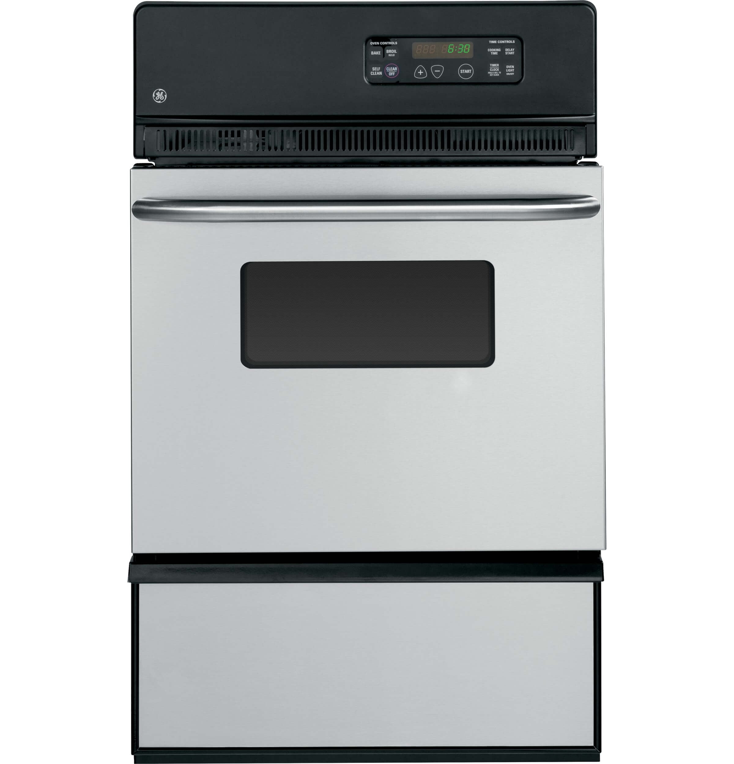 GE JGRP20SENSS Stainless Steel 24 inch BuiltIn Gas Oven